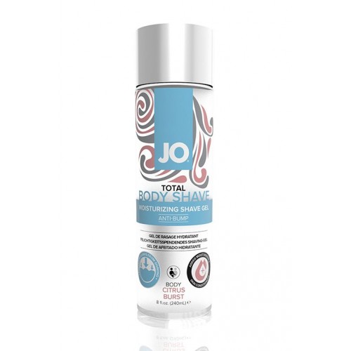 Гель для бритья и интимной гигиены JO TOTAL BODY SHAVE GEL CITRUS BURST - 240 мл.