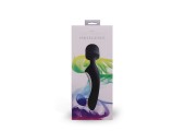 Чёрный жезловый вибратор VIBE THERAPY INDULGENCE