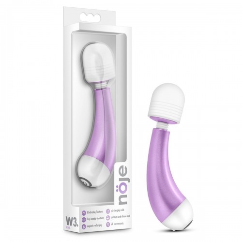 Фиолетовый жезловый вибратор Noje W3 Wisteria