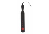 Чёрный пэддл с красным геометрическим узором O-Impression Paddle - 40 см.