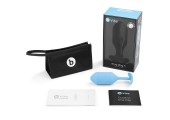 Голубая пробка для ношения B-vibe Snug Plug 3 - 12,7 см.